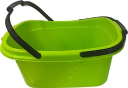 HL – Kunststof Wasmand met Hengsel – Groen – 55x38x25 cm – Draagbare Wasmand — thumbnail 2