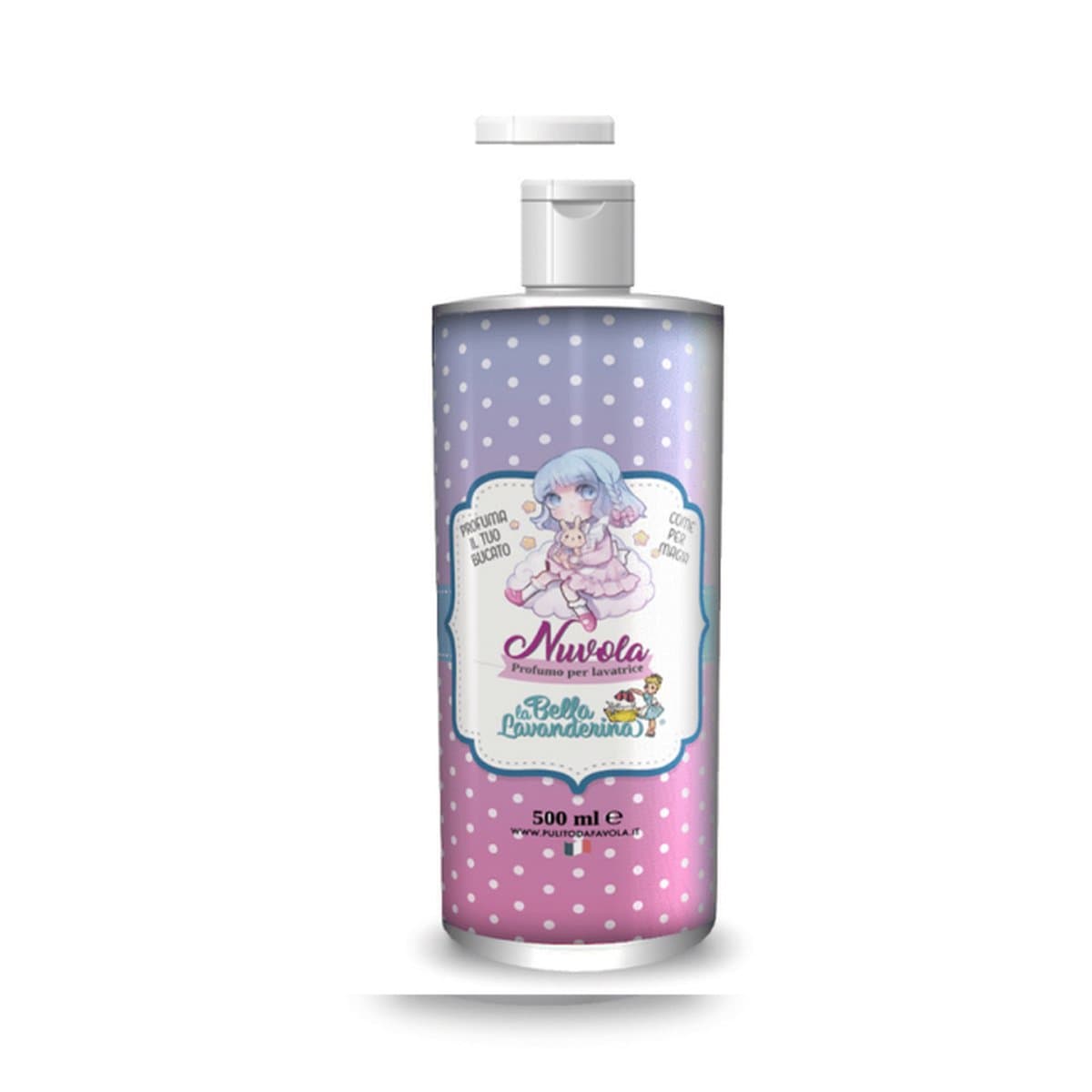Wasparfum La Bella Lavanderina, Nuvola 500 ml — afbeelding 1