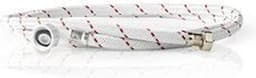 Nedis Nylon Toevoerslang - 1/2'' - 3/4'' - 10 Bar - 2.00 m - Toepassing: Schotel / Wasmachine - Nylon - Rood / Wit — thumbnail 4