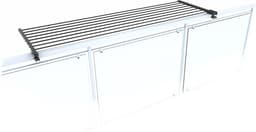 Foxydry Duo 162 cm balkon droogrek - antraciet - rechthoekige reling — thumbnail 2
