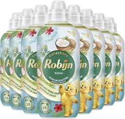 Robijn - Wasverzachter - Kokos - 8 flessen - 304 wasbeurten - Voordeelverpakking — thumbnail 2