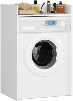Wasmachine Kast / Wasmachine Ombouw / Wasmachine Meubel FIN / Wit / AKORD Furniture Factory / 64 x 98 x 50 cm — thumbnail 1