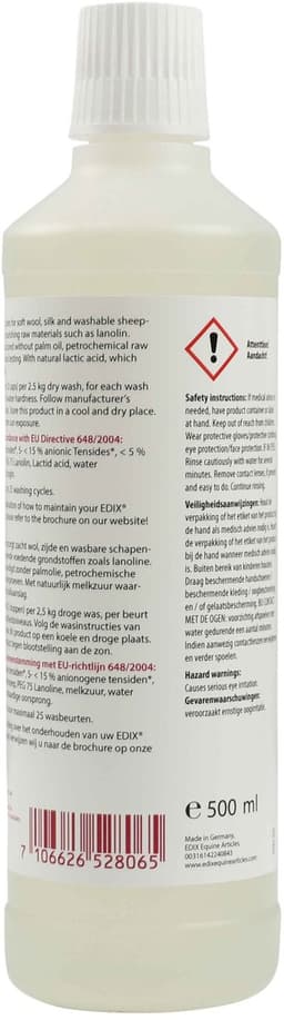 EDIX natuurlijk wasmiddel voor Merino - 500ml — thumbnail 2