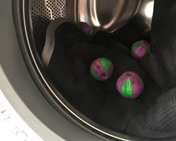 Anti-Pluis Wasbal Set 6 Stuks - Nylon Wasmachine Ballen - Wasballen Wasbol - Was bal - Pluisballen 6 Ballen - Kleding - Ballen — thumbnail 3
