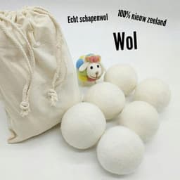 Droger ballen Was ballen Was bol Wol - Droogballen - Drogerballen - 100% New Zealand - — thumbnail 4