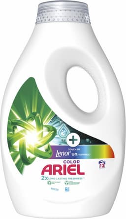 Ariel - Wasmiddel - Vloeibaar Wasmiddel - Color - Touch of Lenor Unstoppables - 13wb/585ml — thumbnail 1