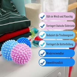 Famanu 6 stuks wasballen voor de wasmachine — thumbnail 3