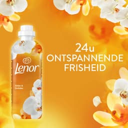 Lenor Wasverzachter Amber & Orchidee 55 Wasbeurten - 1155 ml — thumbnail 2