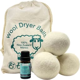 Elicious® - Drogerballen met Lavendel Geurolie - 6 Stuks - Merinowol - Duurzaam & Energiebesparend - Snellere Droogtijd — thumbnail 1