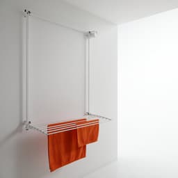 Foxydry Wall 108 cm White droogrek wandmontage -bediening rechts- Witte kleur - 108 x 52 x 137 cm — thumbnail 1
