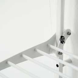 Foxydry Wall 88 cm White droogrek wandmontage -bediening rechts- - Witte kleur - 88 x 52 x 137 cm — thumbnail 2