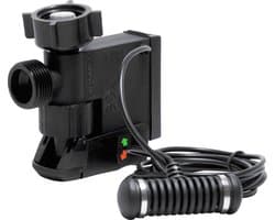 Dparts waterslot met sensor voor wasmachine en vaatwasser - blokkeert water bij lekkage - met zeefje - met terugslagklep universeel kraan waterstop - elektrische aquastop - waterblok voor aanvoerslang, toevoerslang, waterslang — afbeelding 1