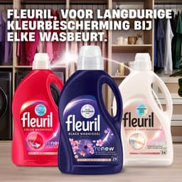 Fleuril Black Bloom - Vloeibaar Wasmiddel - Donkere en Zwarte Was - Intense Geurbeleving - 4x29 Wasbeurten - Voordeelverpakking — thumbnail 3