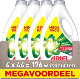 Ariel Vloeibaar Wasmiddel Original - 4 x 44 Wasbeurten — thumbnail 1