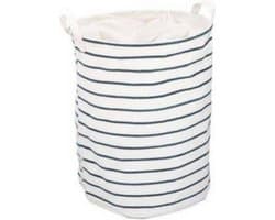 Wasmand groot - 33x43 cm - 1 stuk - Uitvouwbaar - draagbaar - waszak - badkamer