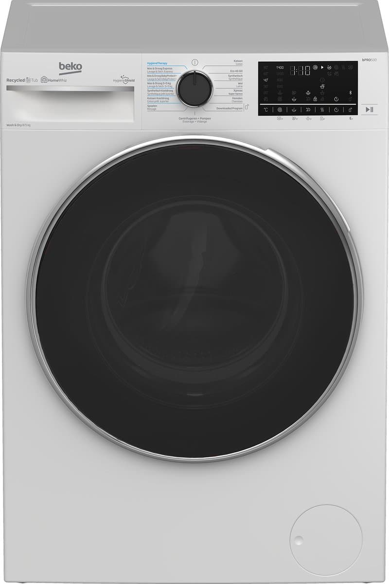 Beko B5DT510446W - AutoDose - RecycledTub™ - Was-droogcombinatie — afbeelding 1