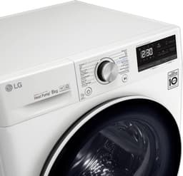 LG RH80V9AV4N warmtepompdroger 8 kg met Dual Inverter Heat Pump voor sneller en energiezuinig drogen - Auto Cleaning Condenser voor duurzaam rendement en ThinQ slimme bediening. Energieklasse A+++ — thumbnail 5