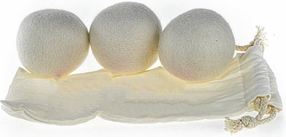 Drogerballen in zakje - 3 stuks — afbeelding 1