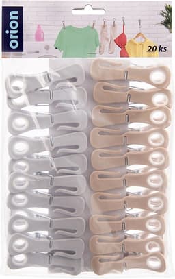 Wasknijpers Plastic 20 stuks - Set - Wasgoedknijpers - Knijpers voor Wasrek - Laundry — thumbnail 5