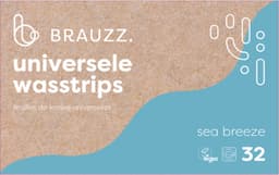 Brauzz Wasstrips Sea Breeze - Wasmiddeldoekjes voor Witte, Gekleurde en Zwarte Was - Wasmiddel Strips - Wasmiddel Vellen - Laundry Strips (32 wasbeurten) — thumbnail 1