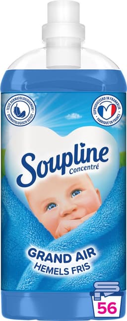 Soupline Hemels Fris Geconcentreerde Wasverzachter - 3x56 Wasbeurten - Voordeelverpakking — thumbnail 2