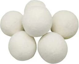 Wasbollen - Drogerballen - 6 stuks - Energiebesparende Producten - Sneller Droge Was - Ø 7cm — thumbnail 4