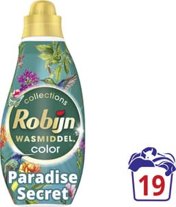Robijn Klein & Krachtig Collections Color Paradise Secret Vloeibaar Wasmiddel 19 wasbeurten — thumbnail 4