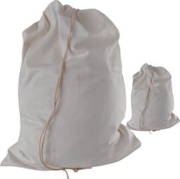 Bluvardi katoenen waszakken set van 2 stuks - heavy duty - Natural cotton - Natuurlijke katoenen zonder chemische behandeling — thumbnail 1