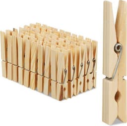Ibex wasknijpers hout 5x48st. — thumbnail 2
