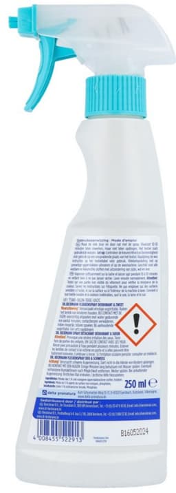 Dr. Beckmann Vlekkenspray Deo en Zweet 250 ml — thumbnail 2