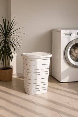 MONDEX Wasbox - 55 L - Wit kopen? — thumbnail 5