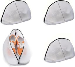 4-delige sneakers waszak en schoenentas met mesh voor was- en droogbescherming — thumbnail 1