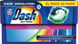 Dash Wasmiddelcapsules 3in1 Pods Stralende Kleuren - 4 x 42 stuks - Voordeelverpakking — thumbnail 2