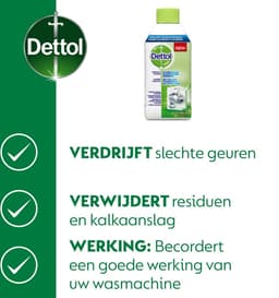 Dettol - Machinereiniger - Perfecte hygiëne - 2 x 250 ml — thumbnail 4