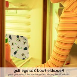 Herbruikbare bijenwaszak voor voedselopslag - Ideaal voor kaas, snacks en cosmetica - Duurzaam, milieuvriendelijk en multifunctioneel — thumbnail 3