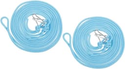 Waslijn Set - Kledinglijn Touw - Kleding Drogen - Antislip Ontwerp - 2 x 5 meter - Blauw — thumbnail 1