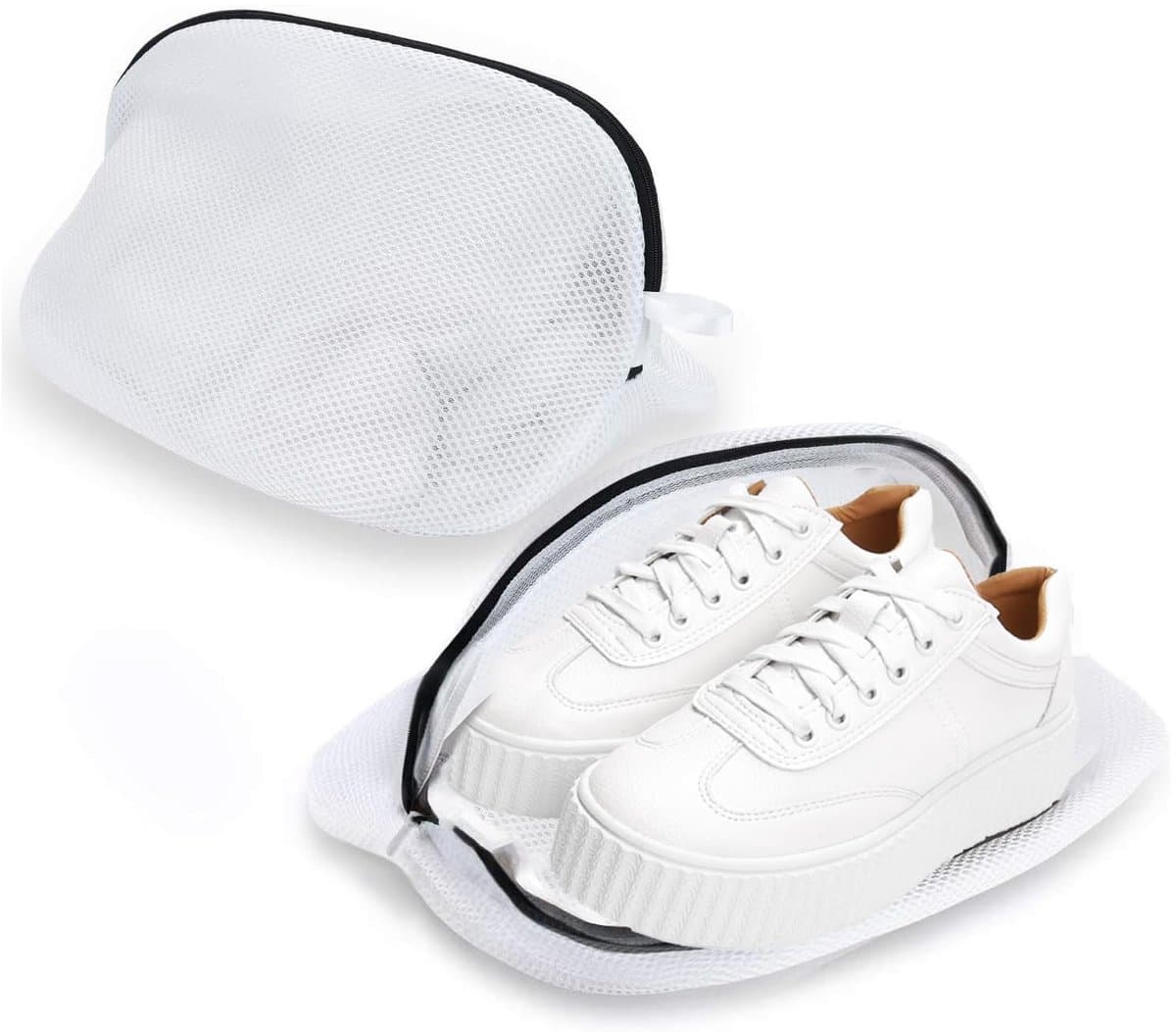 Allecto - Waszakken voor Schoenen - Bescherm je Sneakers - Duurzaam materiaal - Ideaal voor wasmachine - Sneakers veilig reinigen - Geschikt voor a... — afbeelding 1