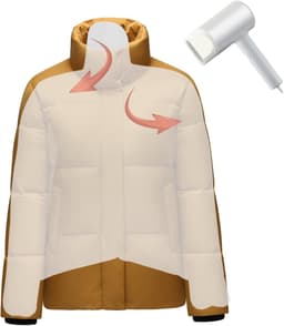 Opvouwbare Waszak - Drogende Tas - Kleding Drogen - Snel Drogend - 75x75x75 cm - Wit — thumbnail 5