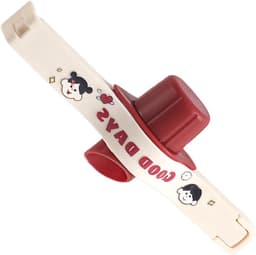 Herbruikbare Voedselzakclip - Zaksluiting Tuit - Voedsel Bewaren - Lekvrije Afdichting - 13.7cm Lengte - Wit — thumbnail 1