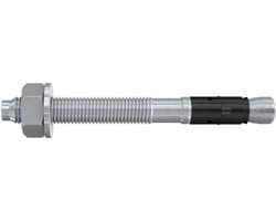 Stalen boutankers - Betonankers doorsteekanker - Zware lasten bevestigen - Hoog draagvermogen - M8 x 38 mm - Zilver
