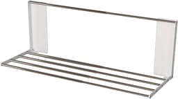 Magnetisch wasmachine-rek, telescopisch wasrek, ruimtebesparend voor badkamer, slaapzaal, appartement, multifunctionele opbergoplossing voor schone kleding — thumbnail 1