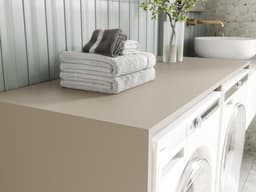 PLATAN ROOM Wasmachinekast, 130 cm breed, bovenbouwkast, wasmachine of wasdroger, kast voor badkamer (65 cm diep, kasjmier) — thumbnail 4