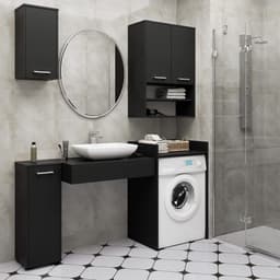 Wasmachine Kast - Ombouw - Verhoger - Meubel - kast systeem — thumbnail 3