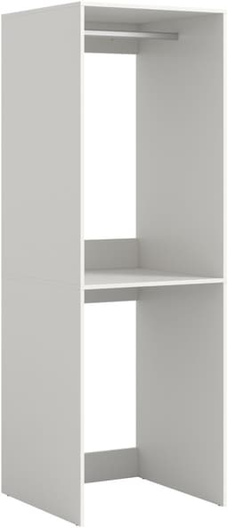 xonox.home Free wasmachinekast (B/H/D: 66x195x66 cm) in wit imitatie — thumbnail 1