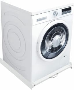 Wasmachine Droger Toren - Wasdroger Stapelaar - Ruimte Besparen - Met Uitschuifbare Plank - 60 x 60 x 8 cm — thumbnail 3