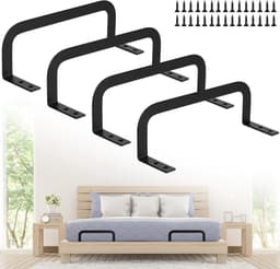 Dailygoods- Matrashouder Antislip - Matrasbeugel - Matrasstabilisatoren - Matrasstoppers - Geschikt voor matrassen 10-30 cm - Robuust met afgeronde hoeken — thumbnail 1