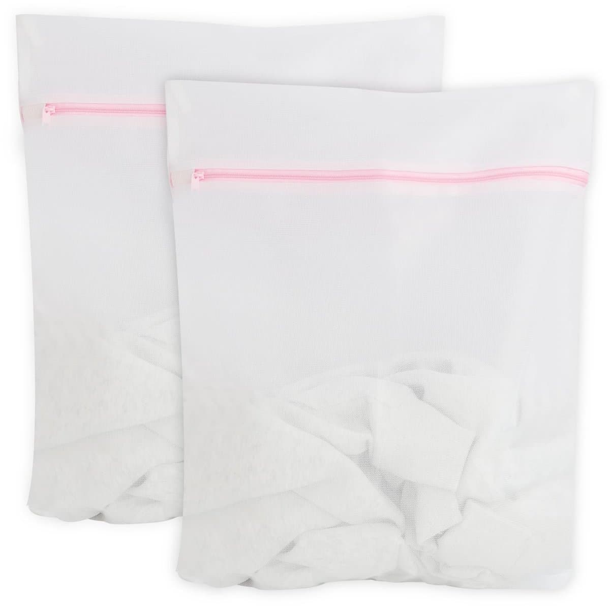 Dailygoods- Wasnet Set van 2 - 50 x 60 cm - Premium Waszak - Bescherming Tegen Vervorming - Antislip Ritssluiting - Hoogwaardige Polyester — afbeelding 1