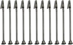 Krokodillenklemmen Set - Model Clips - Hobby Schilderen - Met Opbergdoos - 10 Stuks - Zilver — thumbnail 1