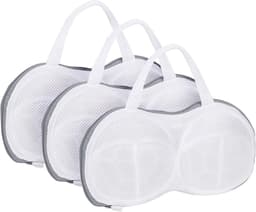 Bh Waszakken - 3 Stuks - Wasnetten met rits - Wasnetjes - Waszak groot - Washing Bag - Bh Wasnetje Voor Wasgoed - Anti-Vervorming - Waszakken - Wasnetje bh lingerie - Lingerie Waszakje - Wasnetten - Geschikt Voor A-C-cup — thumbnail 1