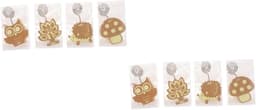 Notitie Clips - Fotohouders - Berichten Weergeven - Dierenvorm Ontwerp - 8 Stuks - Diverse Kleuren — thumbnail 1